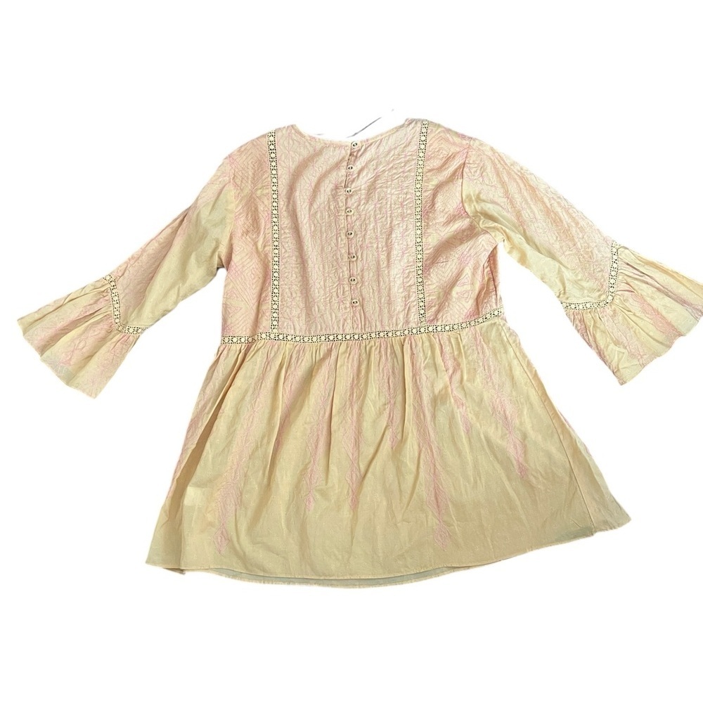 NWT Ritu Kumar Embroidered Peplum Top Size Small - Picture 6 of 7